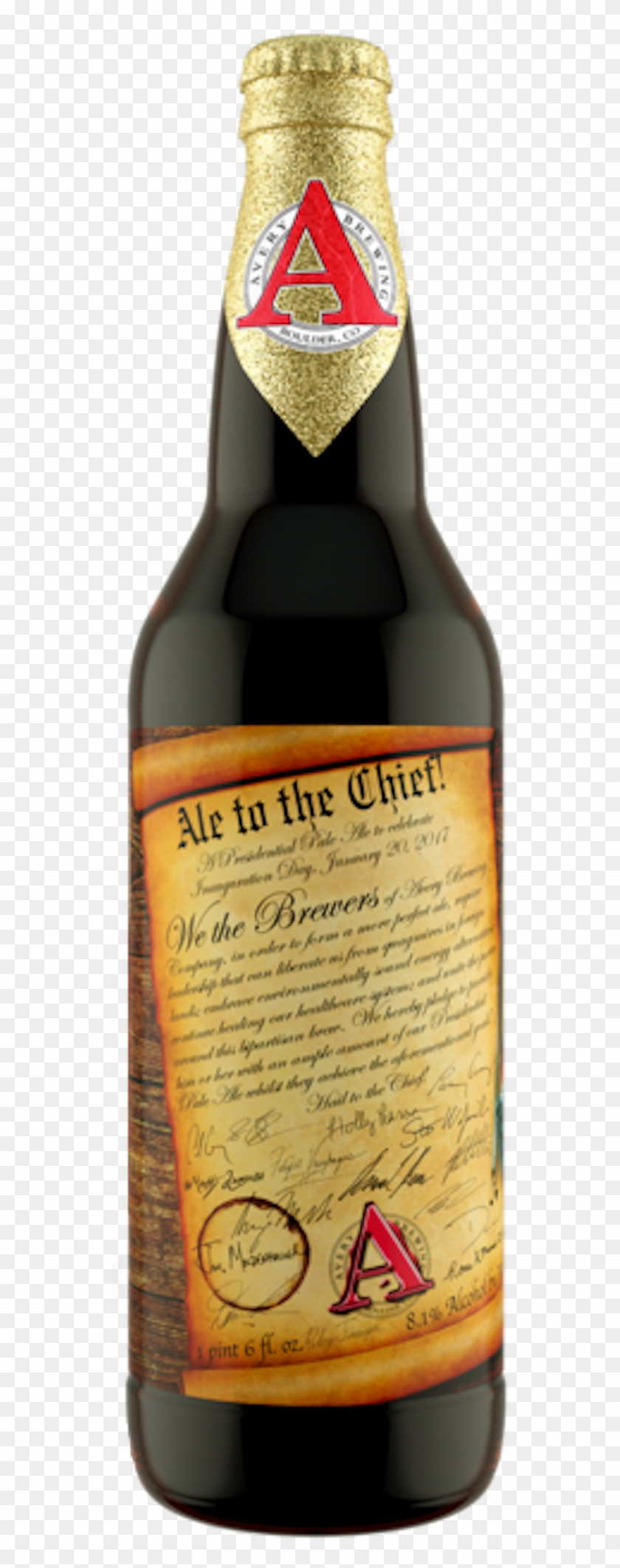 Avery Ale - Ale To The Chief Clipart #5737866