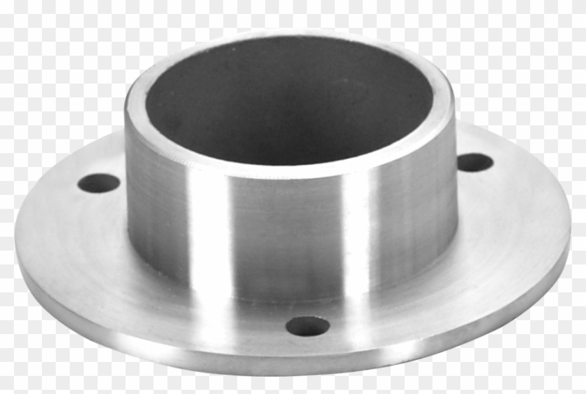 Wall Flange For Handrail - Circle Clipart