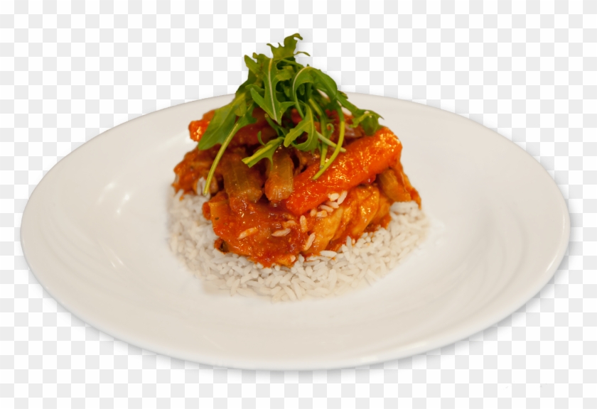 Chicken Cacciatore With Steamed White Rice 500 Grams - Итальянские Блюда Png Clipart #5738043