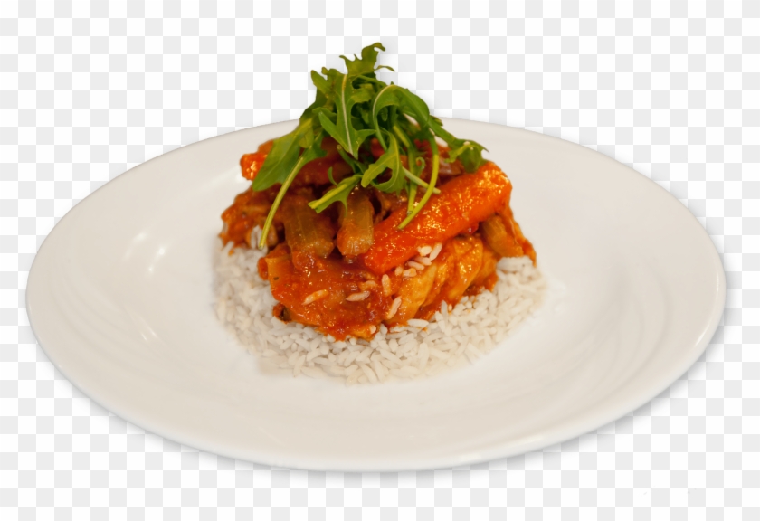 Chicken Cacciatore With Steamed White Rice 500 Grams - Итальянские Блюда Png Clipart