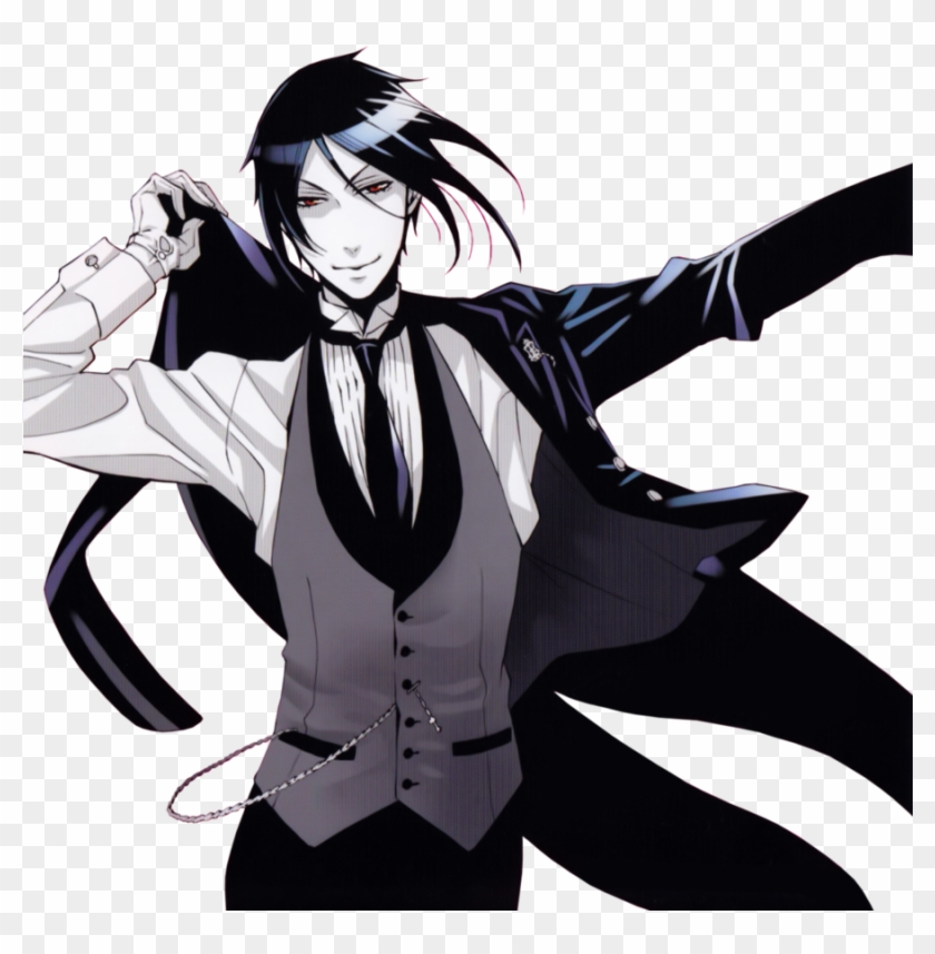 Sebastian Michaelis - Sebastian Michaelis Manga Render Clipart