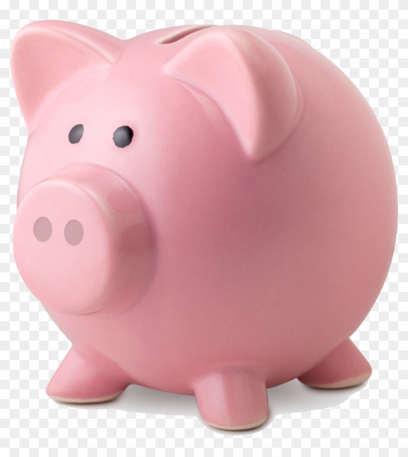 Money Pig Box - Piggy Bank Clipart