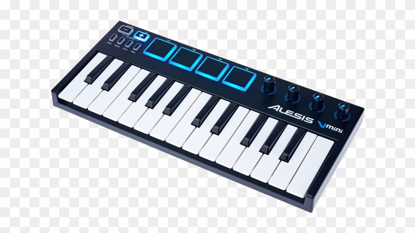 Alesis V Mini Portable 25 Key Usb Midi Controller - Mini Komplete Kontrol Clipart
