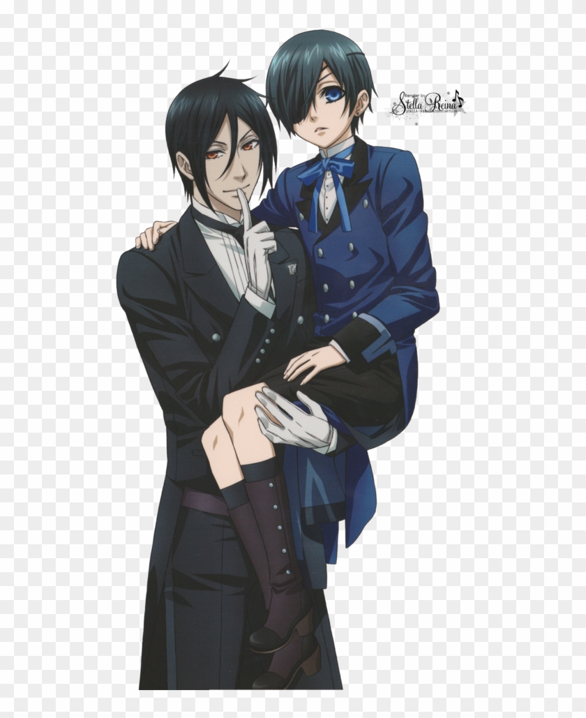 [render - Ciel Phantomhive Sebastian Michaelis Png Clipart #5738858