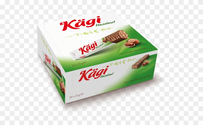 Packung Kägi Hazelnut 25g Displaykarton À 24 Ve 1200px - Kagi Transparent Clipart