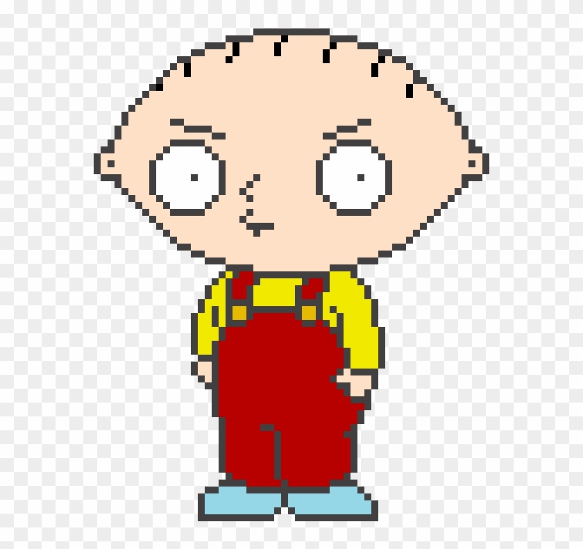 Stewie - Minecraft Pixel Art Stewie Griffin Clipart