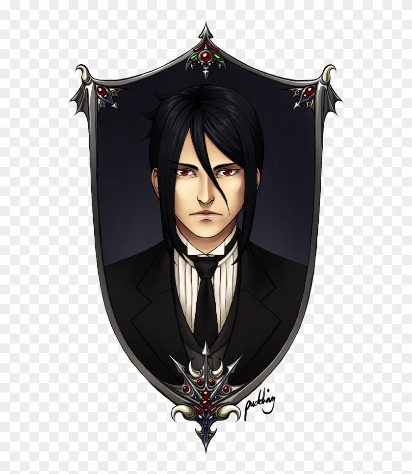 Portrait Of Kuroshitsuji Character Sebastian Michaelis - Illustration Clipart #5739342