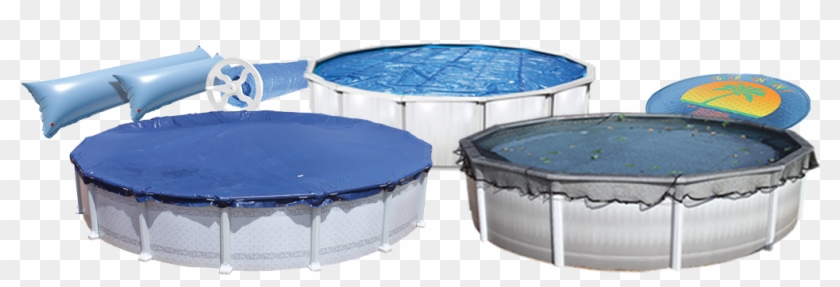 Pool Clip Above Ground Cover - Swimming Pool - Png Download