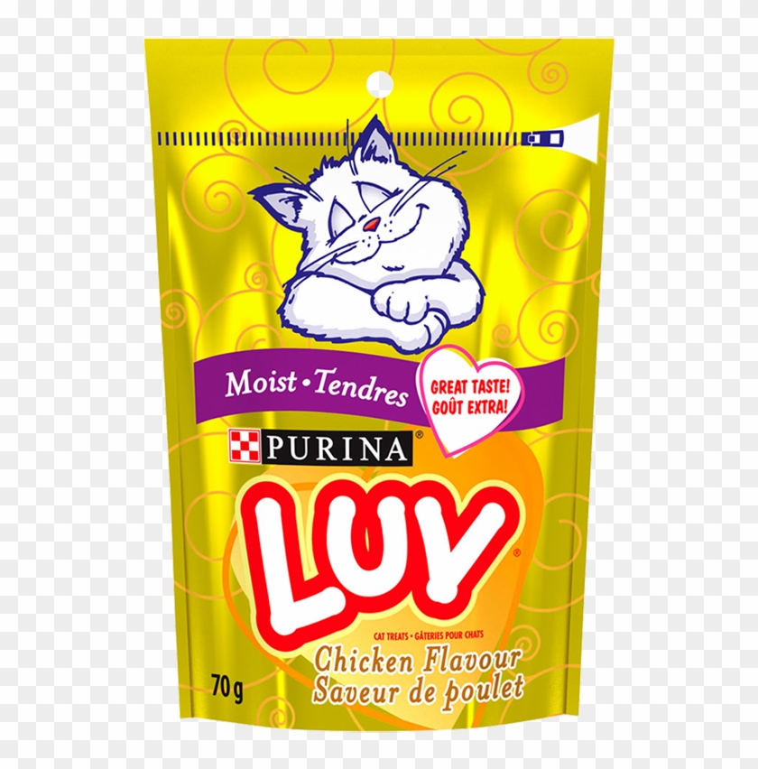 Luv Cat Treats Chicken - Cat Treats Clipart