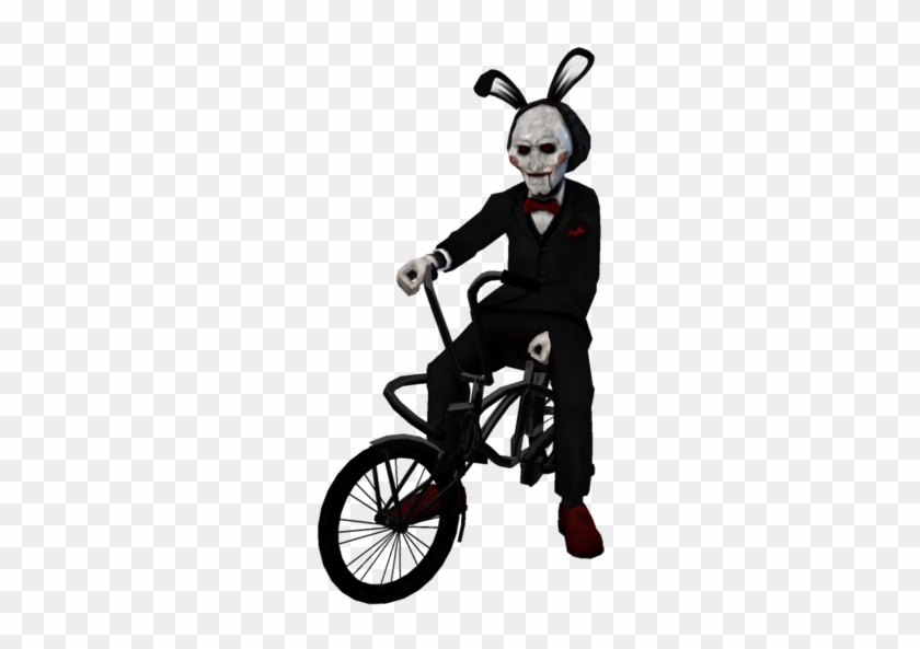 Black, Doll, And Imvu Image - Jigsaw On Bike Png Clipart #5739777