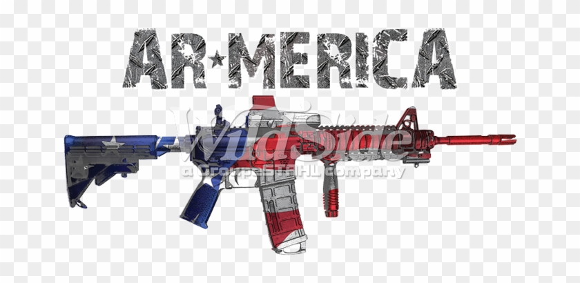 Ar-merica - Assault Rifle Clipart #5740253