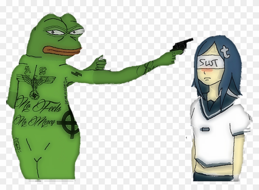 Pepe The Frog Meme Nazi , Png Download - No Feels No Mercy Clipart