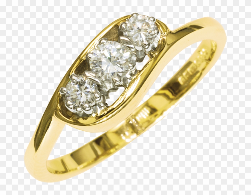 Ladies Shipton And Co Exclusive 9ct Yellow Gold Scroll - Pre-engagement Ring Clipart #5740773