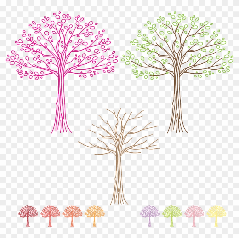 Drawn Tree Clipart #5740945