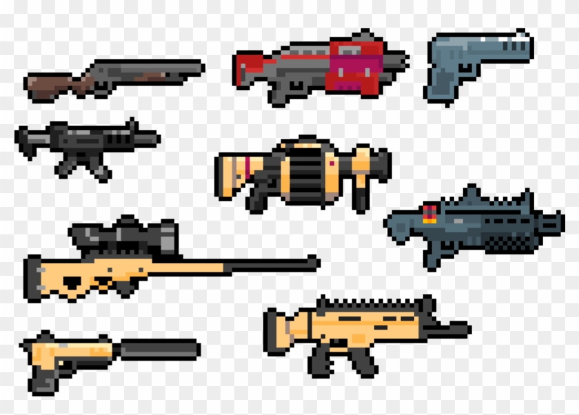 Fortnite Guns - Gun Barrel Clipart