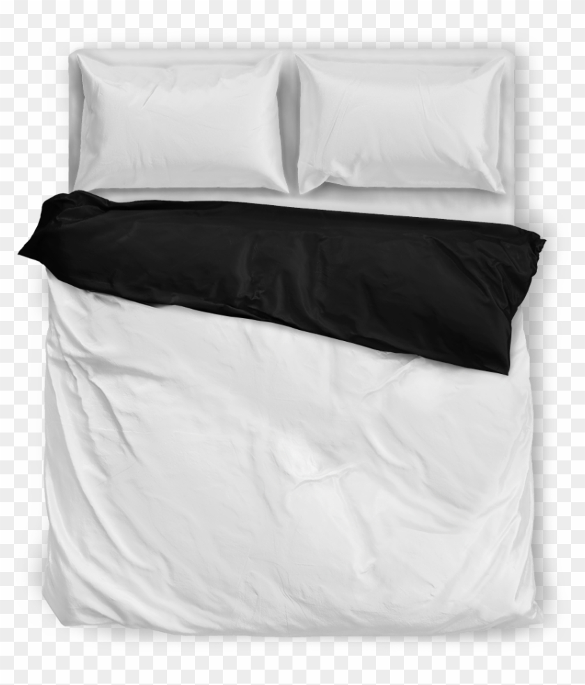 Bedding Set Comes With One Duvet Cover And Two Pillowcases - Bed Cover Top View Png Clipart #5741768