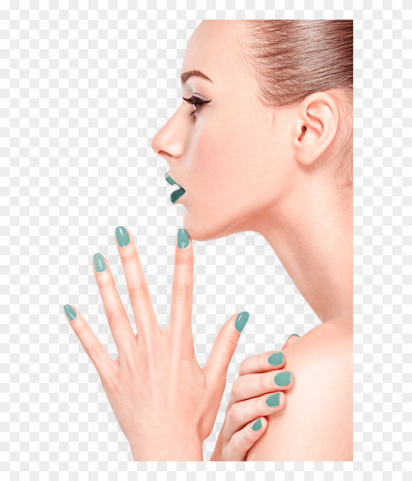 Modelo De Perfil Cara Clipart #5742170