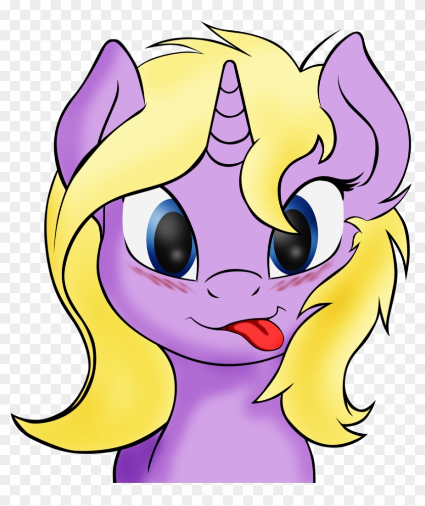 Maximus, Blushing, Bust, Female, Looking At You, Mare, - Cartoon Clipart