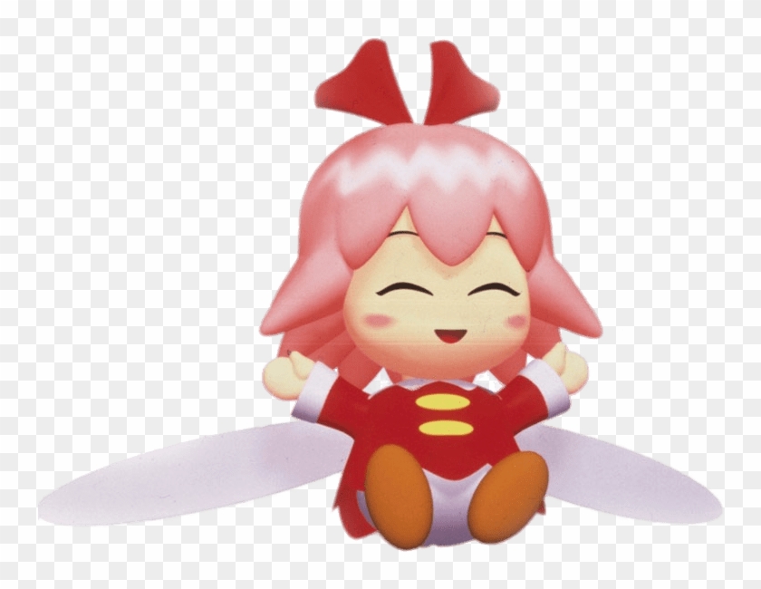 Kirby Ribbon Happy - Ribbon From Kirby 64 Clipart