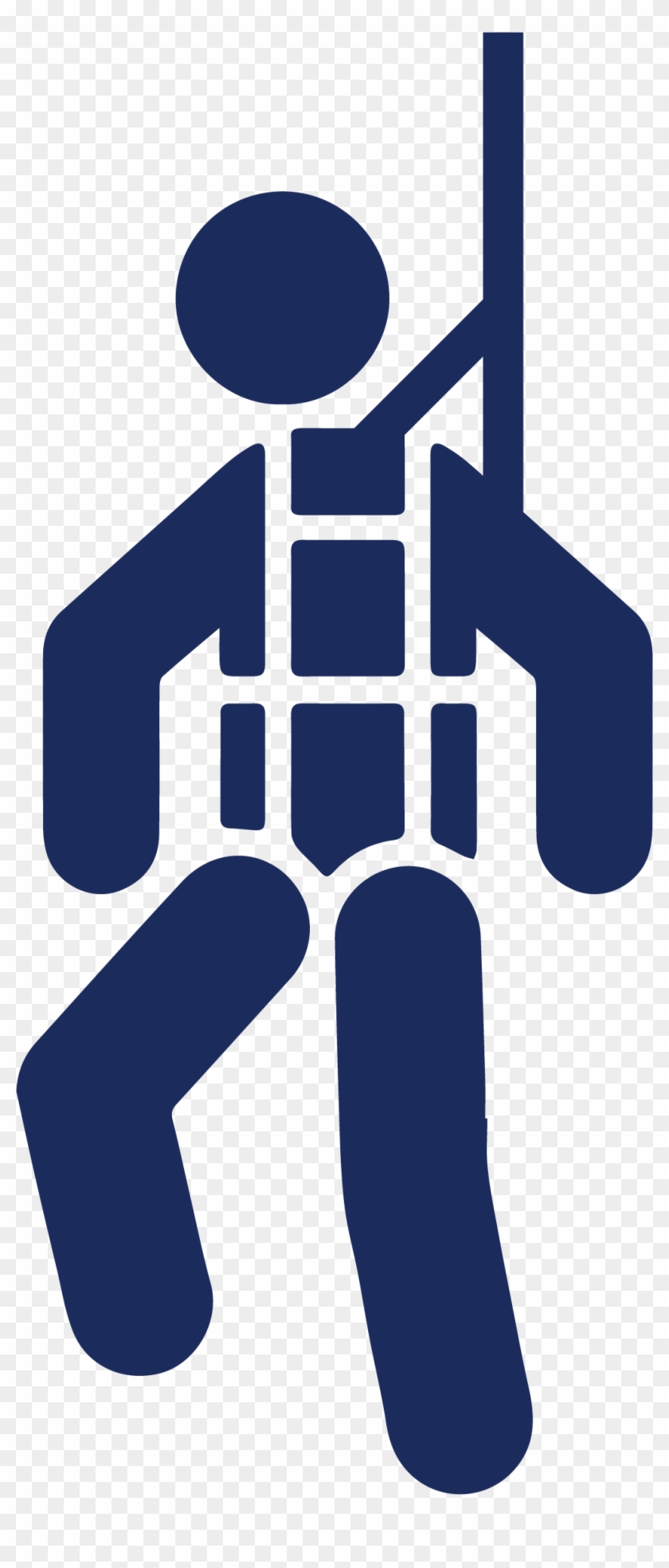 Fall Protection - Fall Protection Symbol Clipart #5742727