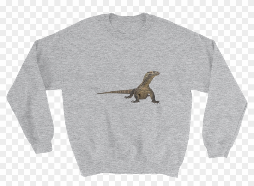 Komodo-dragon Print Sweatshirt - Komodo Dragon Clipart