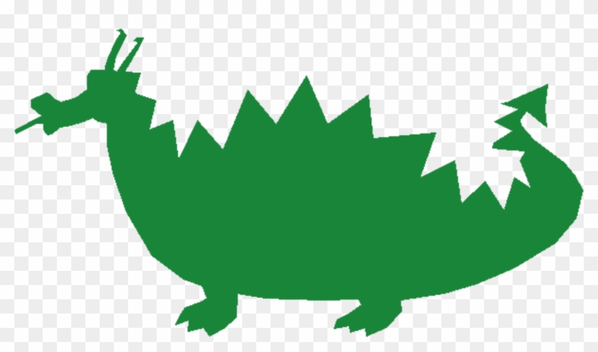 Komodo Dragon Legendary Creature Line Art Cartoon - Clip Art - Png Download