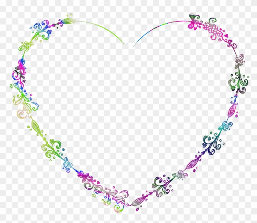 Love Rainbow, Picsart, Frames, Frame, Picture Frames - Wedding Anniversary Love Frames Clipart