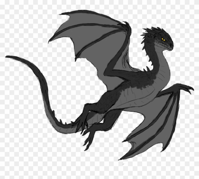 Thestral Drawing Fantastic Beast - Norwegian Ridgeback Harry Potter Dragons Clipart