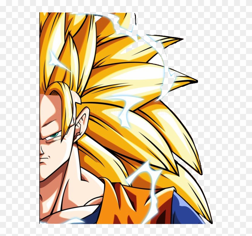 Goku Super Saiyan 3 Clipart #5743284
