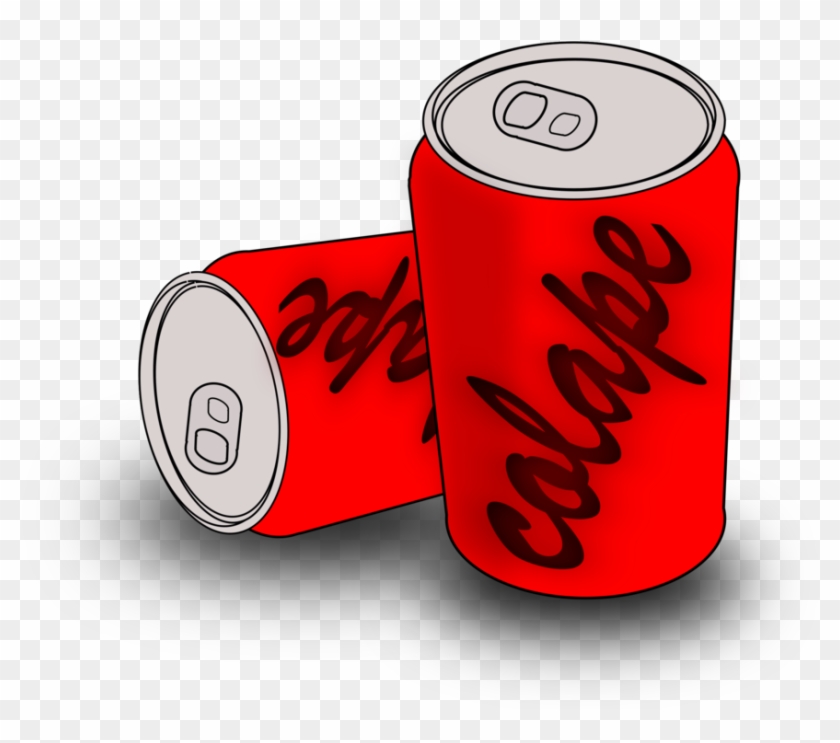 Fizzy Drinks Aluminum Can Logo Cola Brand - Coca-cola Clipart #5743470