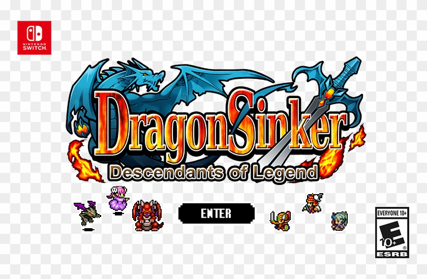 Dragon Sinker Logo Clipart #5743807