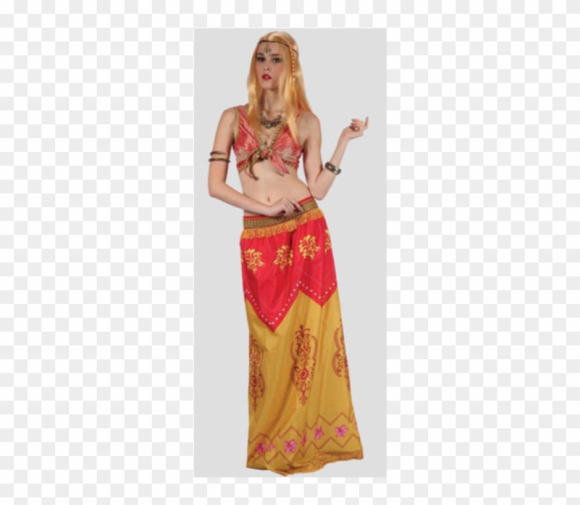 Dre1007 Belly Dancer Adult Costume - Silk Clipart