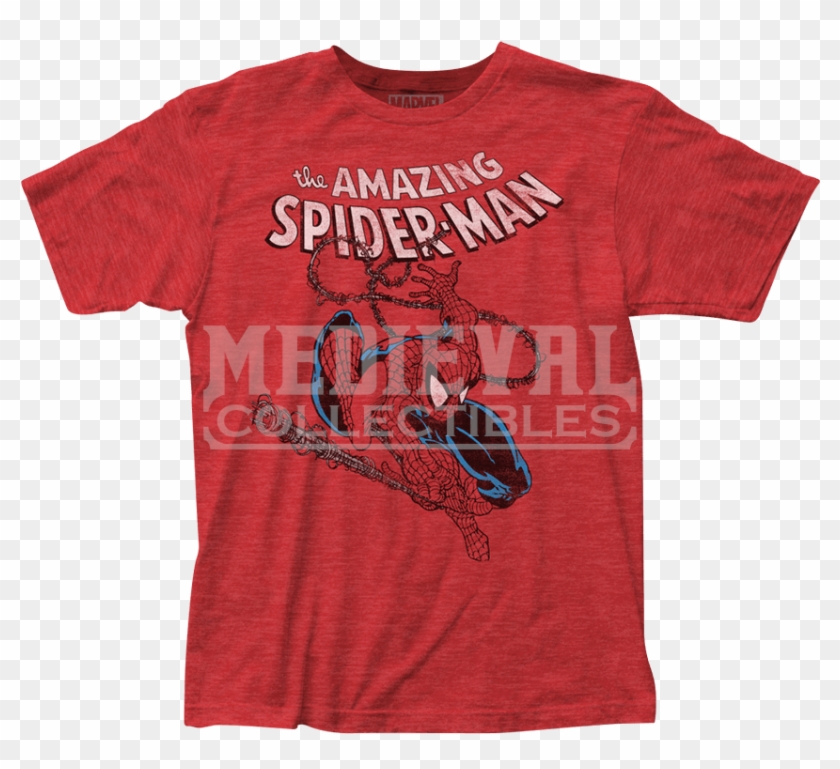Spiderman Swinging Png Clipart #5744765