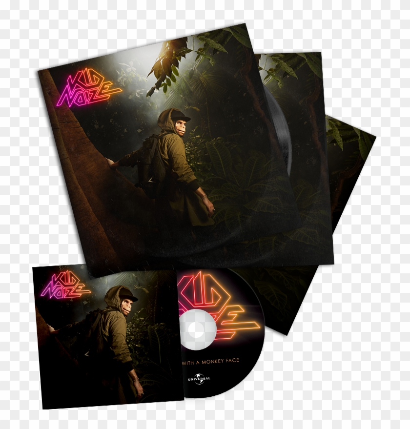 The Man With A Monkey Face - Album Cover Clipart