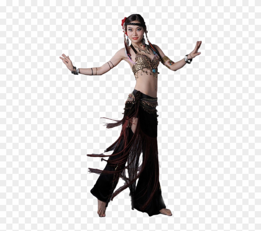 Photo Pl7609366-brown Negro Leopardo Que La Danza De - Belly Dance Clipart
