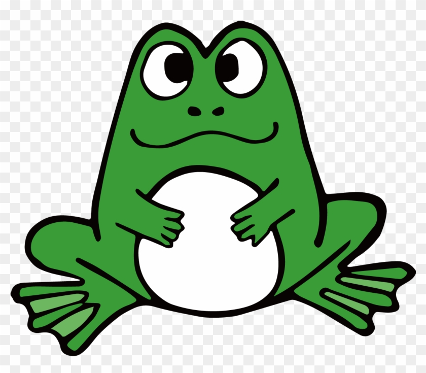 Amphibian Cartoon Frogs - 卡通 青蛙 素材 Clipart #5744923