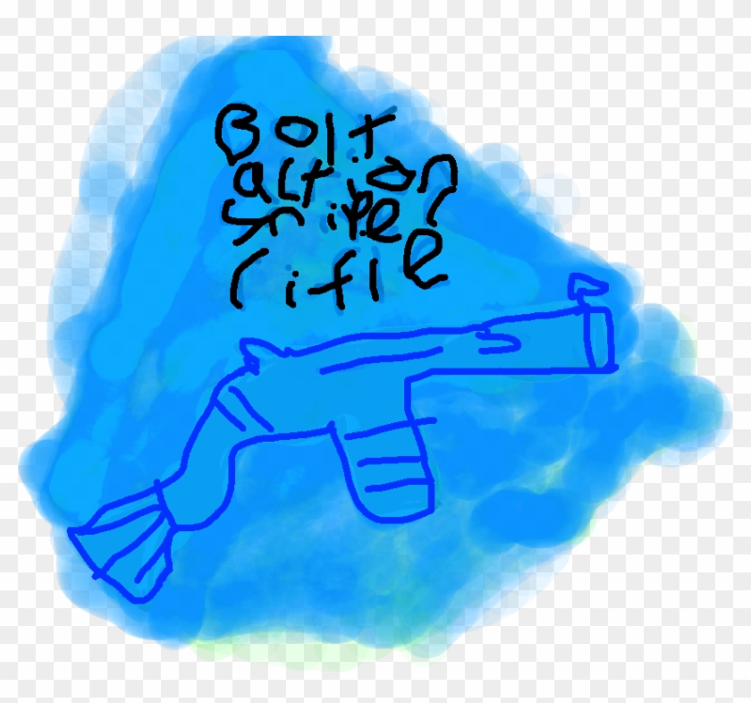Bolt Action Sniper Rifle - Water Gun Clipart #5744926