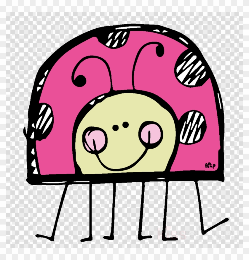 Black And White Cute Bug Clipart Black And White Clip - Lady Bug Clipart Black And White - Png Download