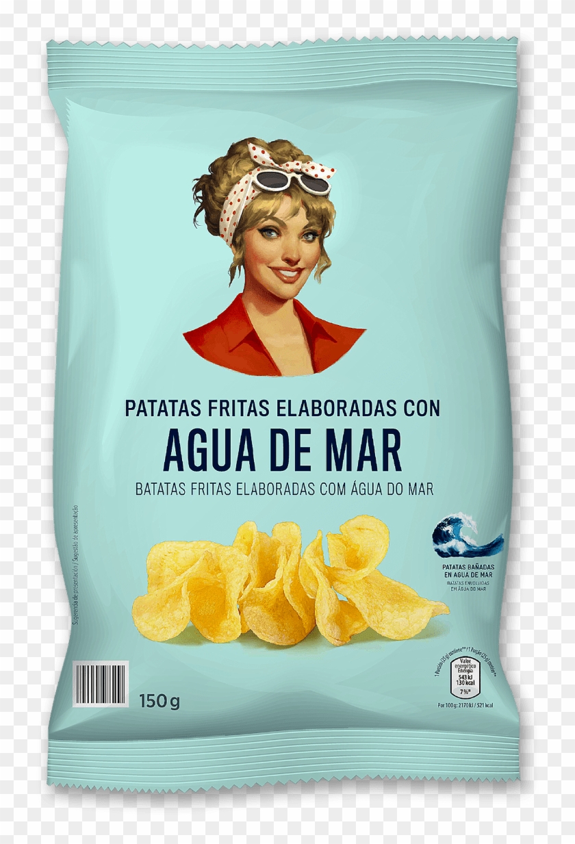 Batata Frita Água Do Mar, 150g - Patatas Fritas Agua De Mar Aldi Clipart