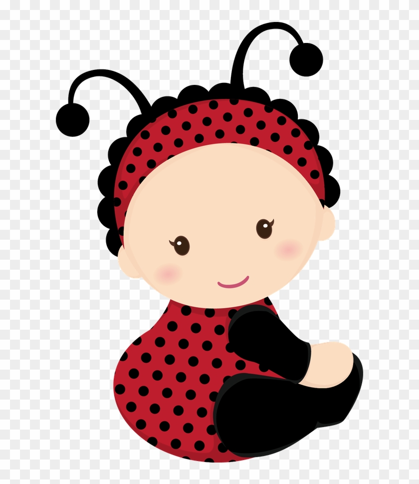 Bebê - Ladybug Baby Shower Clip Art - Png Download