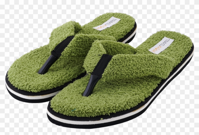 Travelkhushi Grass Memory Foam Flip Flops & Slippers Clipart #5745502