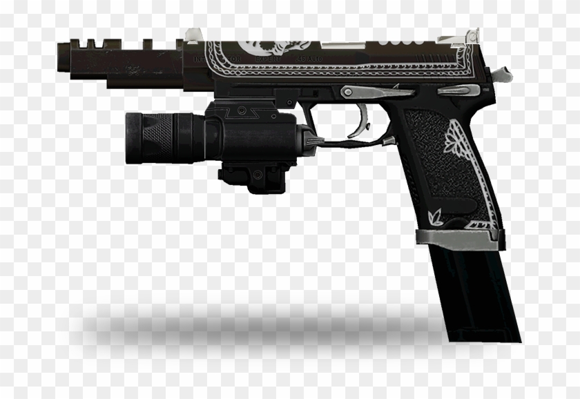 Los Mariachis Akimbo Interceptor 45 Pistols - Firearm Clipart #5745509