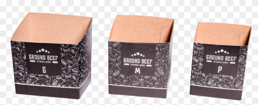 Caixa De Batata Frita Ground Beef - Box Clipart #5745679