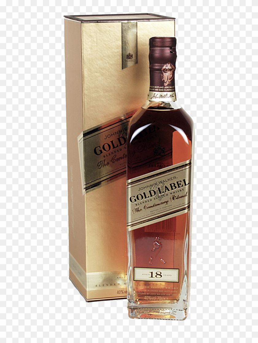 Whisky Johnnie Walker Gold Label 18 Years 70cl - Single Malt Scotch Whisky Clipart #5745796
