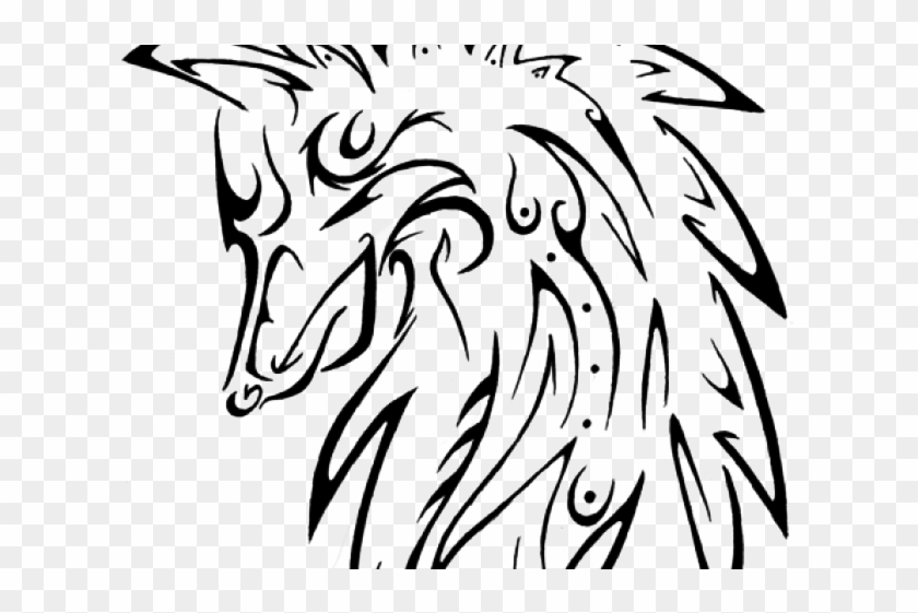 Wolf Tattoos Png Transparent Images - Transparent Wolf Tattoo Png Clipart