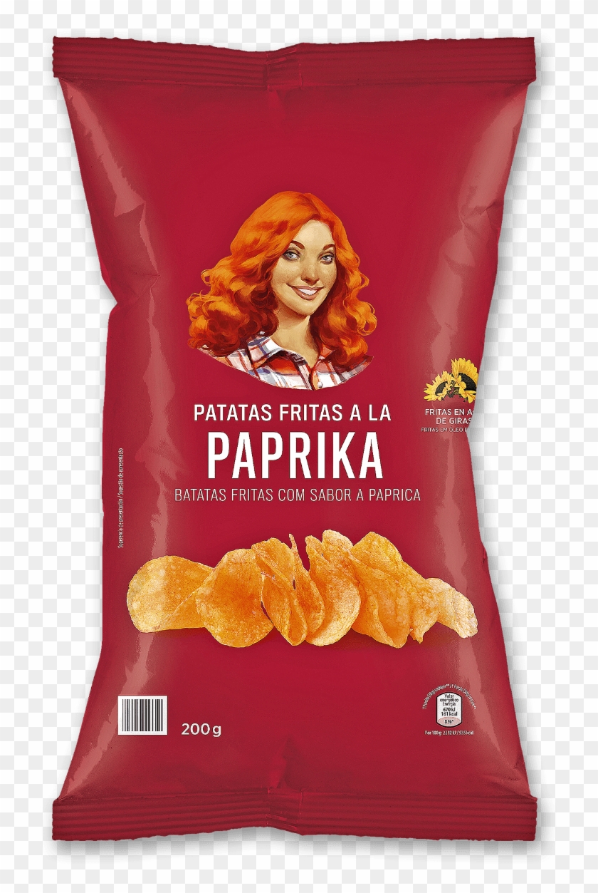 Batatas Fritas "paprica\ - Potato Chip Clipart #5746096