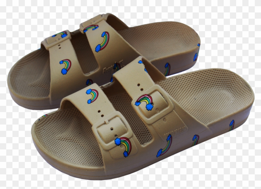 Bandy Button Moses X Bb Slippers - Slide Sandal Clipart #5746204