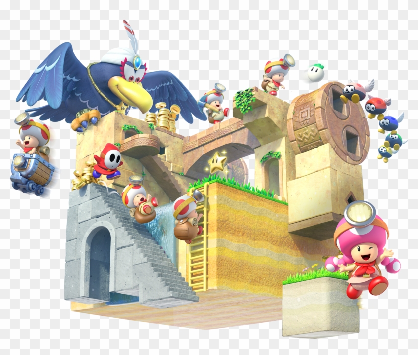 Captain Toad Treasure Tracker - Captain Toad Adventure Switch Clipart