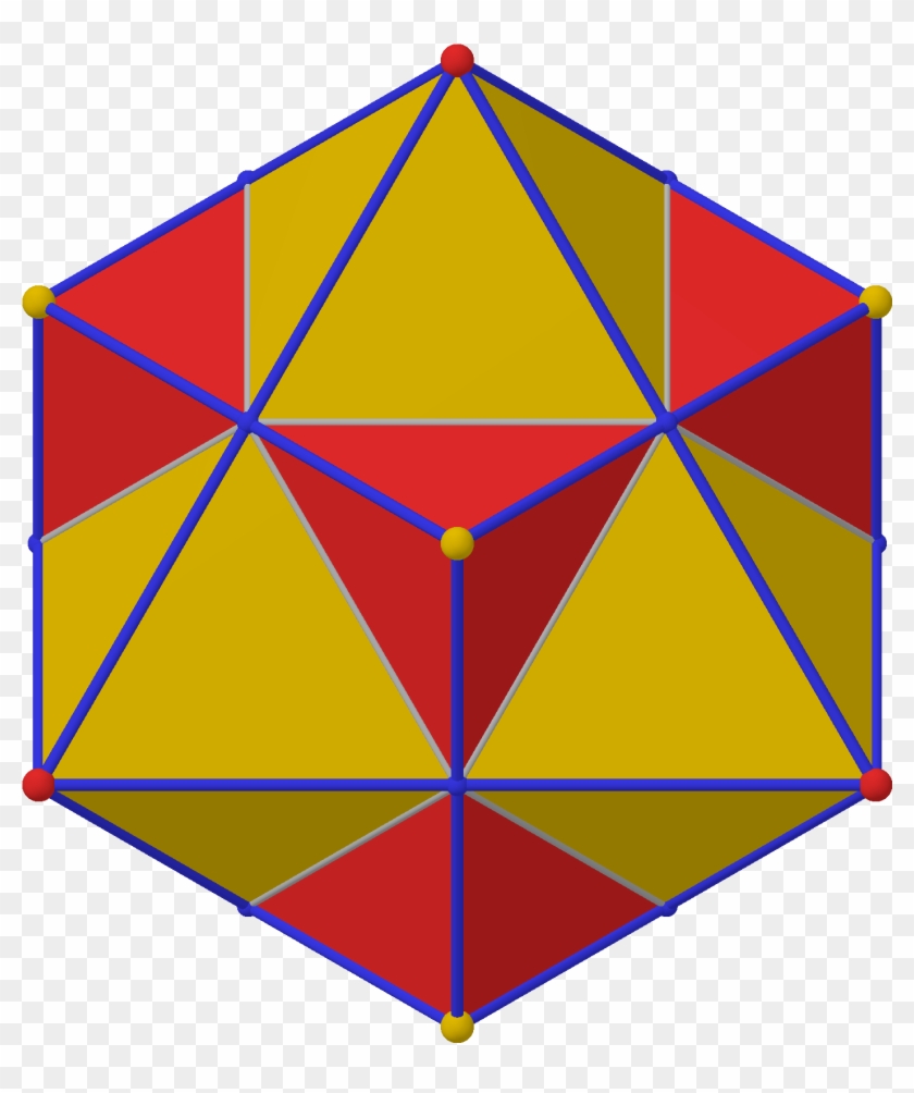 Polyhedron Pair 6-8 From Yellow Max - Triangle Clipart