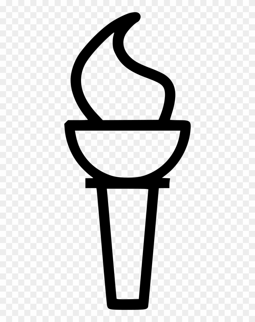 Torch Transparent Old Style - Tradition Icon Clipart #5747878